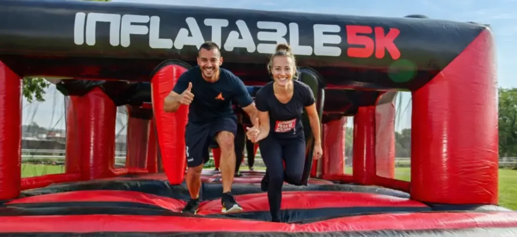 inflatable 5k with Jigsaw